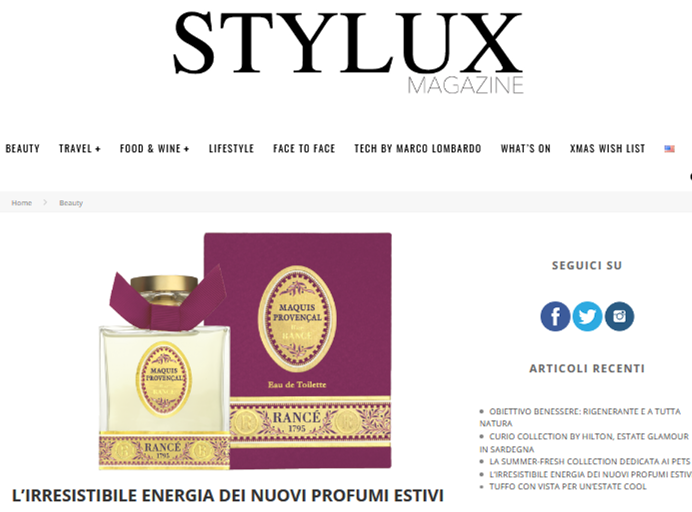 Irresistible energy: Maquis Provençal @ Stylux Magazine